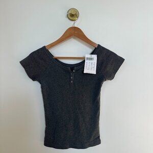 Brandy Melville Zelly Top Charcoal XS/S
